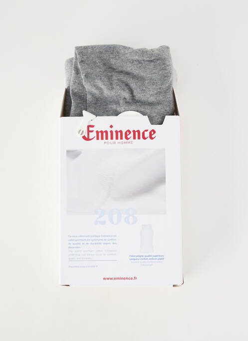 Débardeur coupe ajustée sans manche gris EMINENCE femme