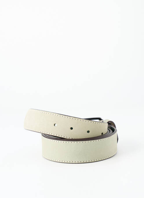 Ceinture coutures renforcées vert MIGUEL BELLIDO homme