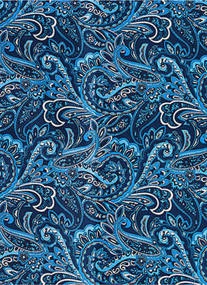 Accessoire divers imprimé fantaisie bleu ROY ROBSON homme