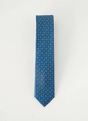 Cravate doublure bleu AUTHENTIQUE homme