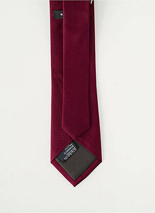 Cravate effet matière satinée violet ETERNA homme