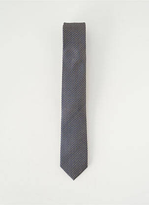 Cravate imprimé fantaisie bleu ETERNA homme