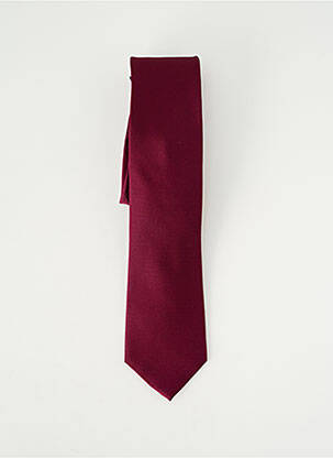 Cravate effet matière satinée violet ETERNA homme