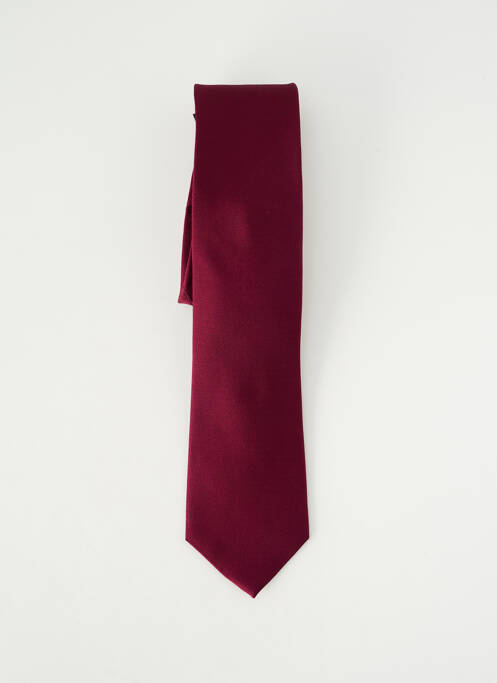 Cravate effet matière satinée violet ETERNA homme