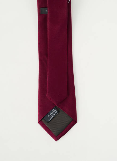 Cravate effet matière satinée violet ETERNA homme