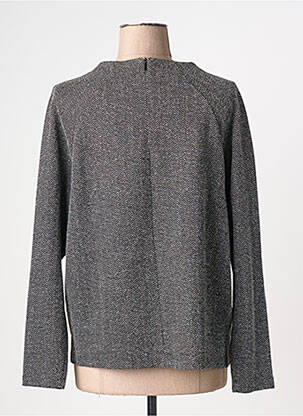 Top stretch manches longues gris BARBARA LEBEK femme