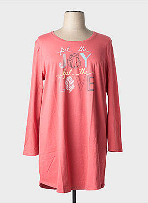 Chemise de nuit sérigraphie rose TRIUMPH femme