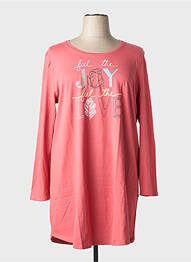 Chemise de nuit sérigraphie rose TRIUMPH femme