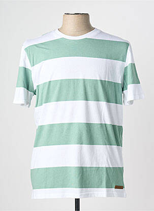 T-shirt coupe cintrée manches courtes vert LEE COOPER homme