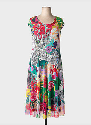 Robe longue rouge MALOKA femme