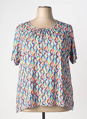 T-shirt bleu GRIFFON femme