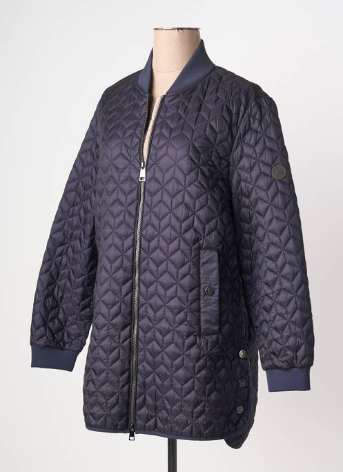 Doudoune poches sans capuche bleu BARBARA LEBEK femme