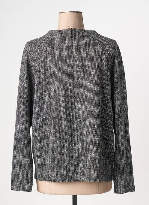 Top stretch manches longues gris BARBARA LEBEK femme