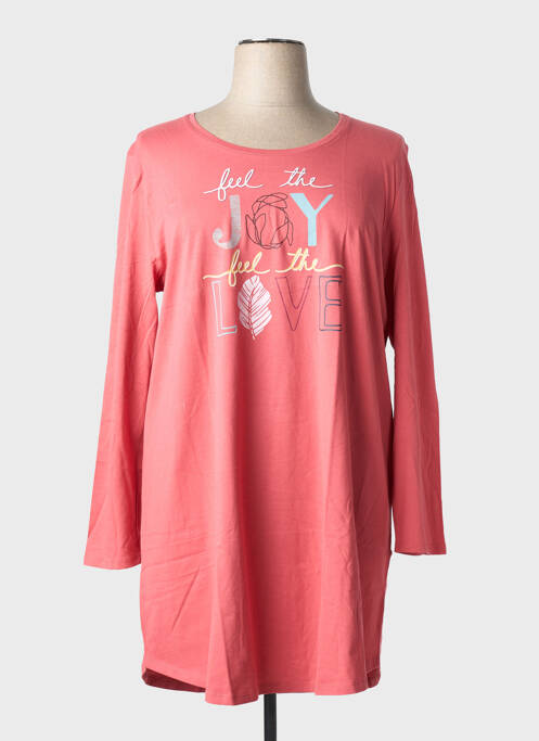 Chemise de nuit sérigraphie rose TRIUMPH femme