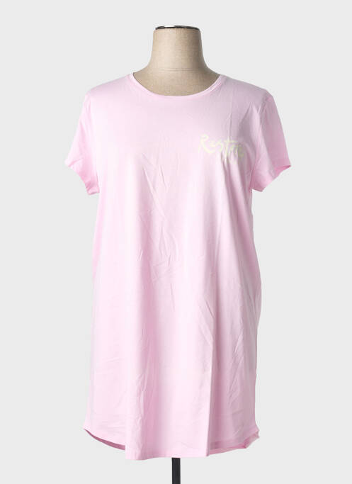 Chemise de nuit sérigraphie rose TRIUMPH femme