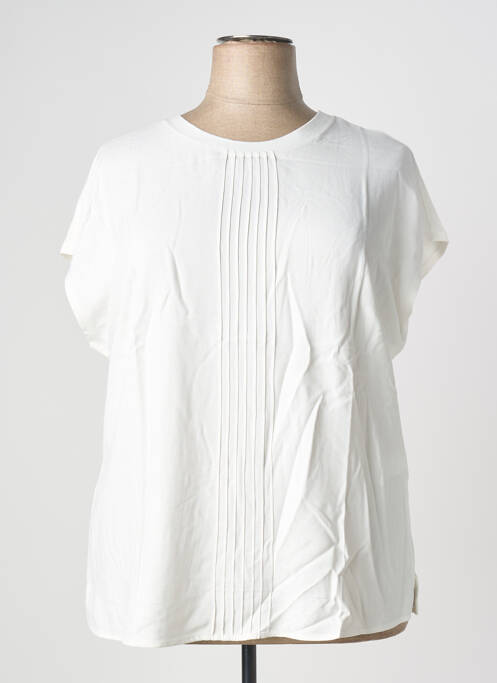 T-shirt coupe droite manches courtes beige BARBARA LEBEK femme