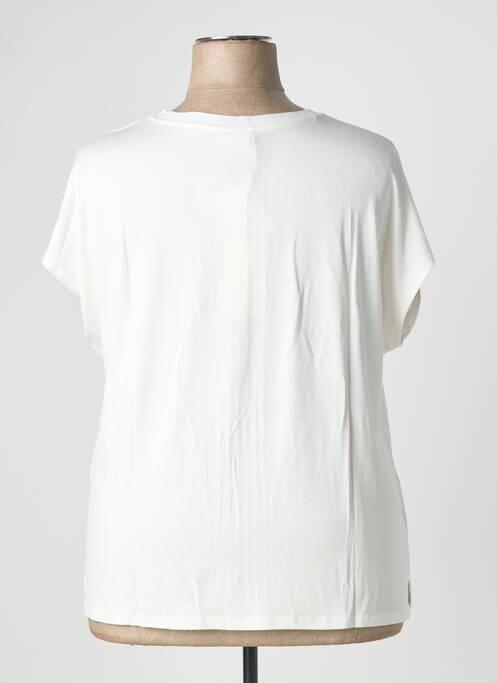 T-shirt coupe droite manches courtes beige BARBARA LEBEK femme
