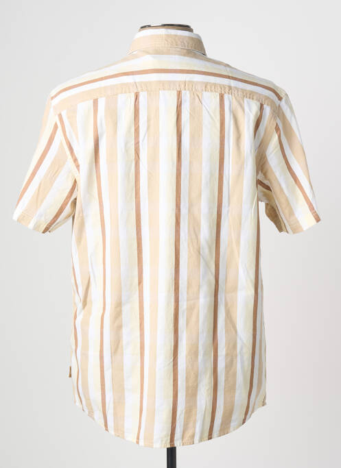 Chemise manches courtes poches beige LEE COOPER homme