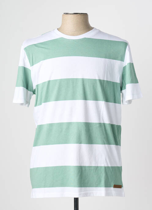 T-shirt coupe cintrée manches courtes vert LEE COOPER homme