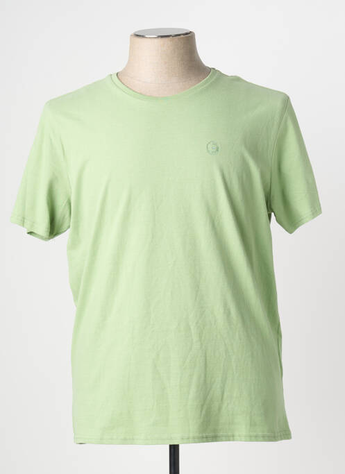T-shirt coupe cintrée manches courtes vert LEE COOPER homme