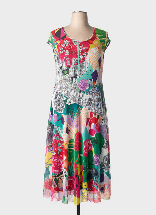 Robe longue rouge MALOKA femme