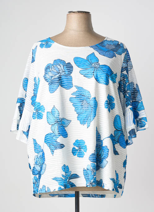 Top bleu GREGORY PAT femme