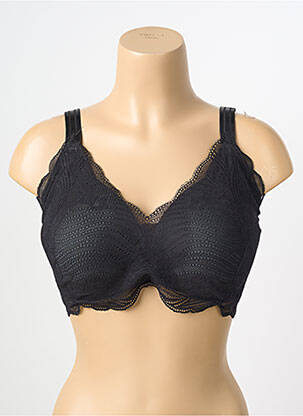 Soutien-gorge sans armature haut soutien-gorge push-up noir TRIUMPH femme