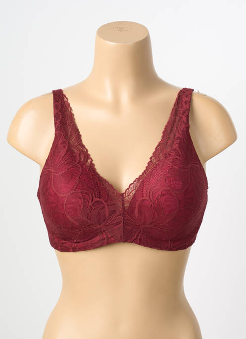 Soutien-gorge sans armature haut soutien-gorge moulé rouge TRIUMPH femme