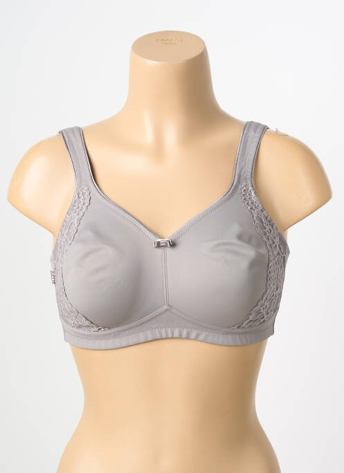 Soutien-gorge sans armature haut soutien-gorge emboitant gris SUSA femme