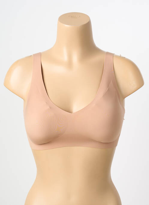 Soutien-gorge sans armature bralettes chair SLOGGI femme