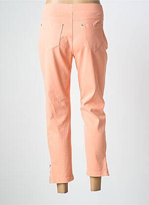 Pantalon 7/8 stretch taille normale orange ANNA MONTANA femme