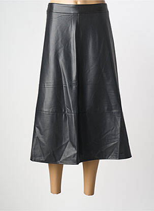 Jupe longue fermeture zippée au dos noir BARBARA LEBEK femme