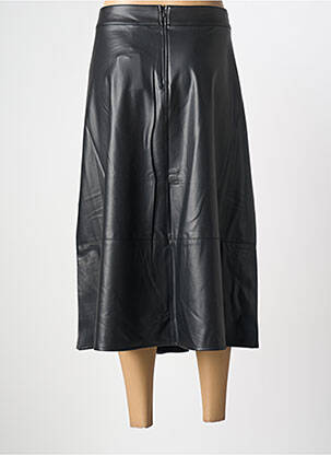 Jupe longue fermeture zippée au dos noir BARBARA LEBEK femme
