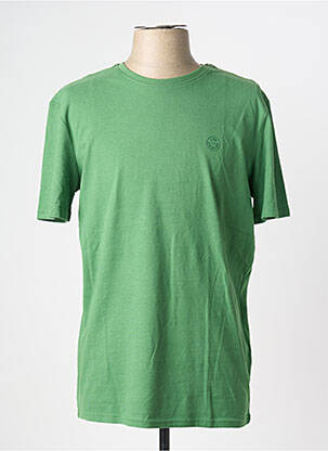 T-shirt coupe droite manches courtes vert LEE COOPER homme