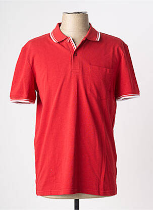 Polo coupe cintrée manches courtes rouge LEE COOPER homme