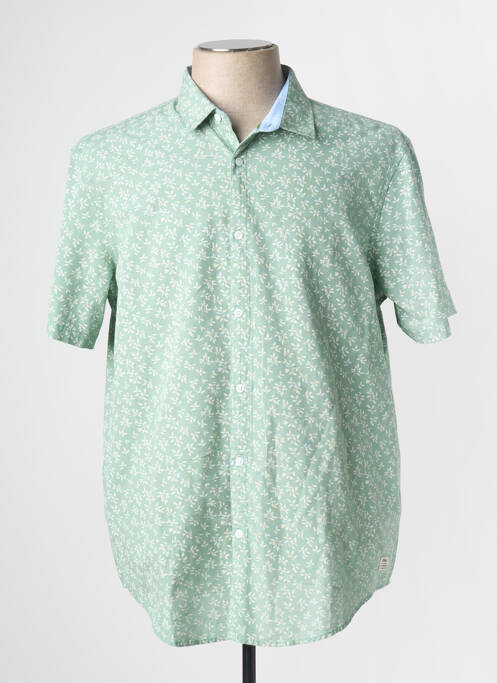Chemise manches courtes imprimé fantaisie vert LEE COOPER homme