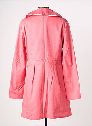 Trench finition intérieure doublée sans capuche rose VERO MODA femme
