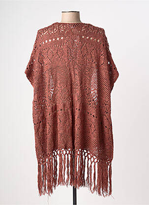 Gilet manches courtes coupe droite marron VERO MODA femme