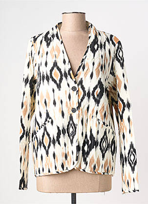 Veste casual coupe droite beige VERO MODA femme