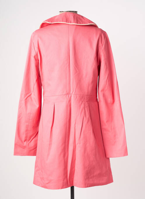 Trench finition intérieure doublée sans capuche rose VERO MODA femme