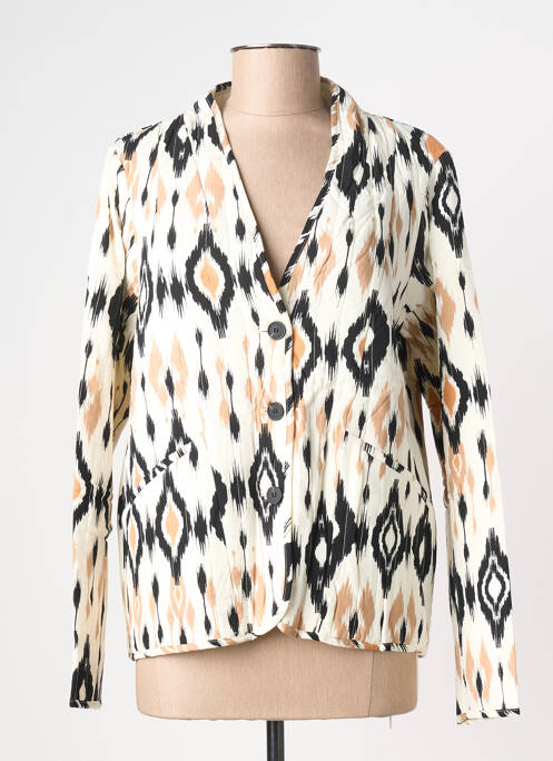 Veste casual coupe droite beige VERO MODA femme