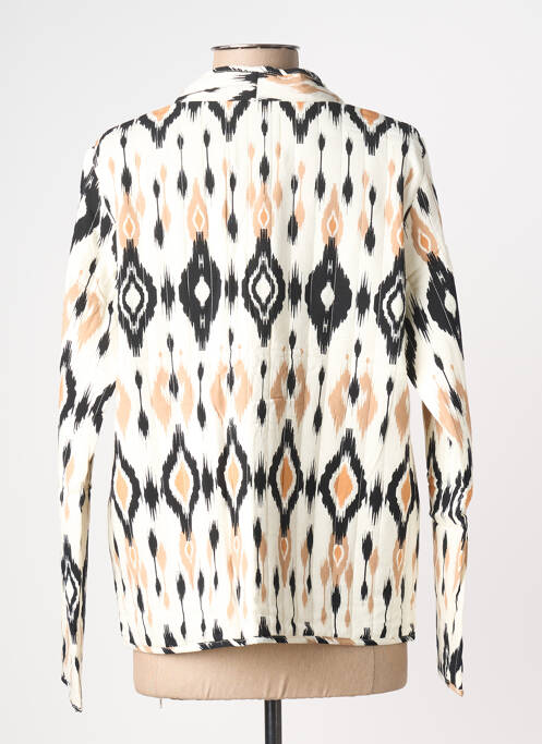 Veste casual coupe droite beige VERO MODA femme