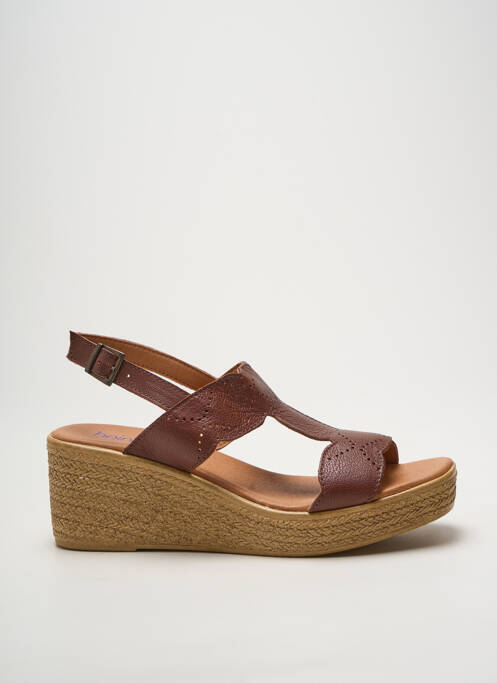 Sandales/Nu pieds marron HEINE femme