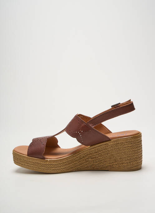 Sandales/Nu pieds marron HEINE femme