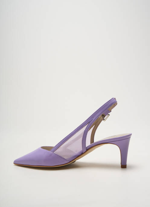 Escarpins fermeture boucle(s) talon de 7 à 9cm violet HEINE femme