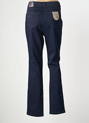 Jeans coupe droite stretch taille normale bleu TONI femme