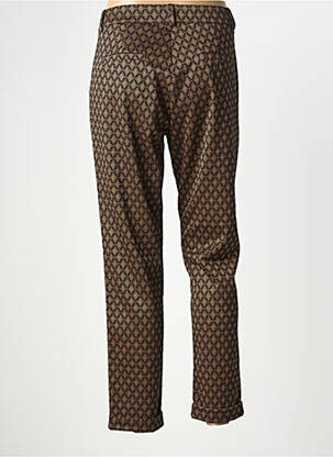 Pantalon 7/8 stretch taille normale noir ANDAM femme