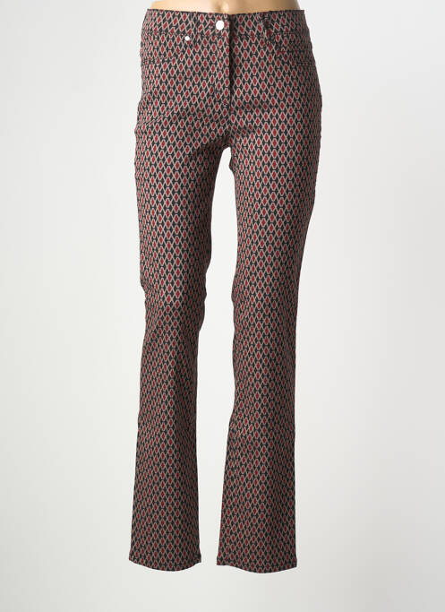 Pantalon slim stretch taille normale noir TONI femme