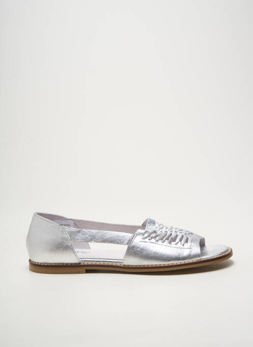 Sandales/Nu pieds argent HEINE femme