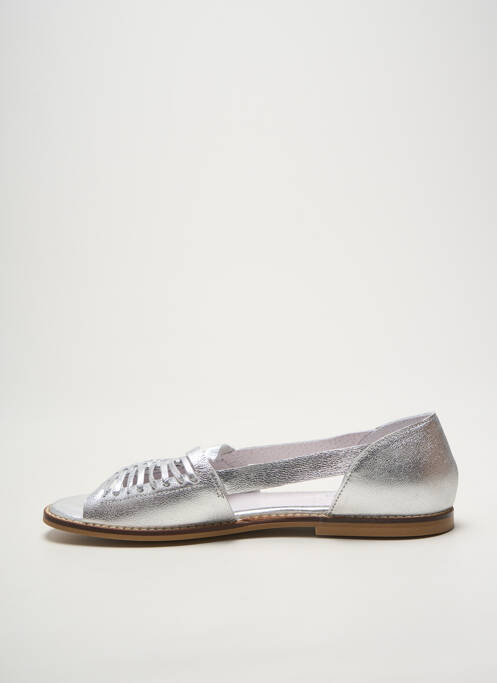 Sandales/Nu pieds argent HEINE femme